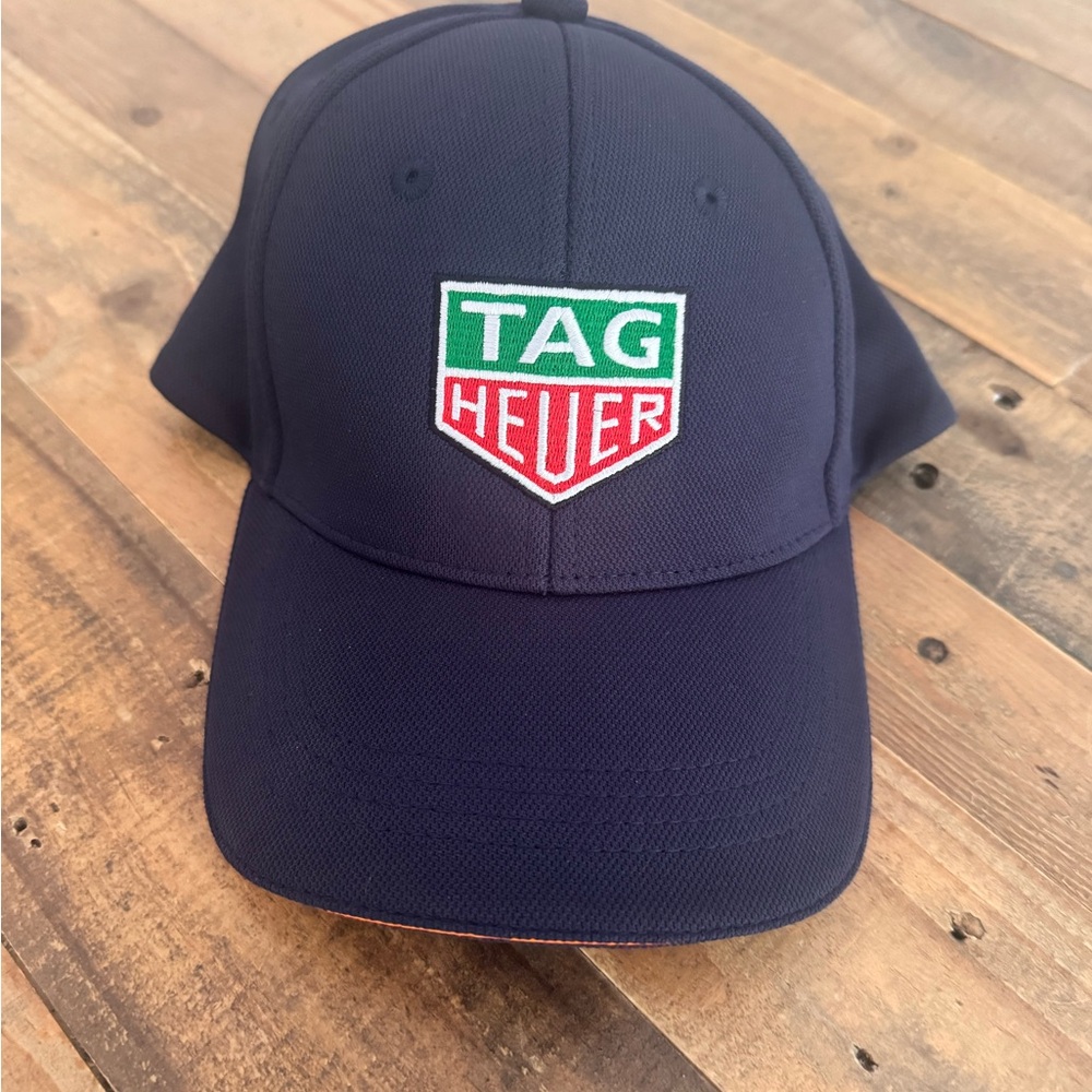Tag Heuer Dark Blue Cap with Logo